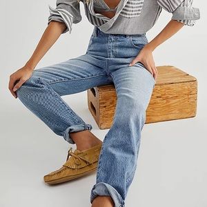 ROLLA'S Elle Jean Garage Blue NEW NWT Size 29 Super High Waisted Relaxed Denim